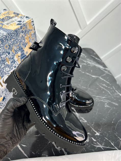 dior rebelle combat boots|Dior cowboy boots.